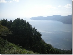 G賤が岳から望む琵琶湖